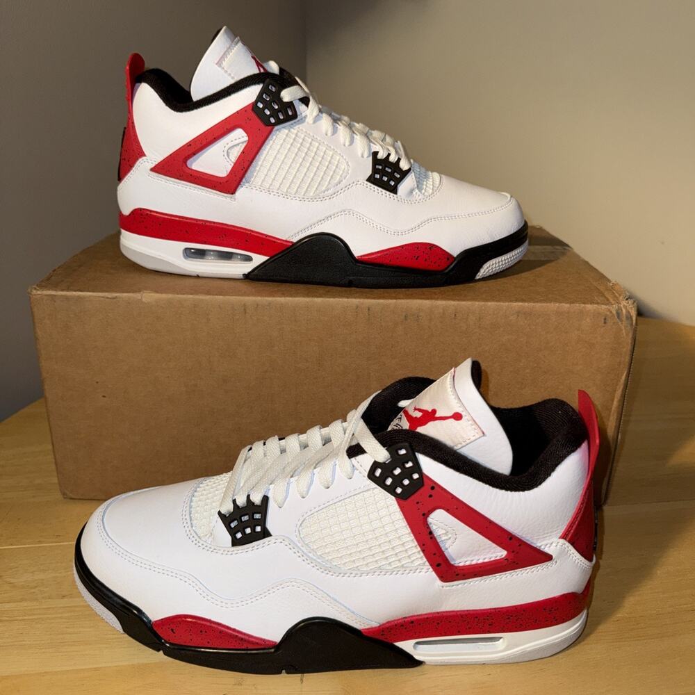 Size 11 - Jordan 4 Retro OG Mid Fire Red B Grade